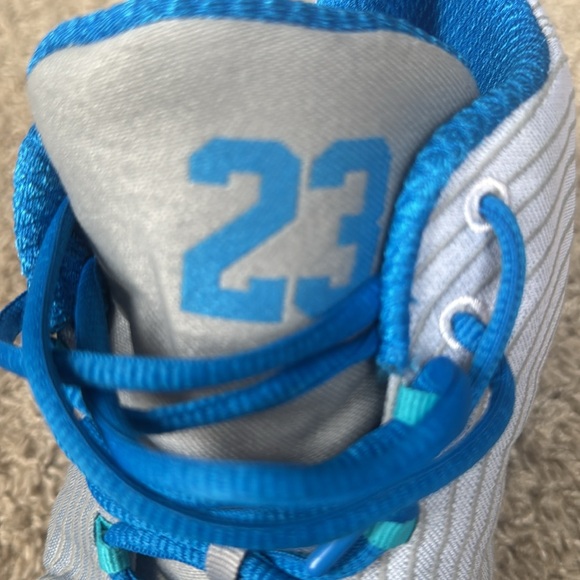 EUC Mens Jordan Air Jordan XX9 "Playoff Pack Home" Cool Blue/Gray Sneakers SZ 13 - Picture 13 of 15